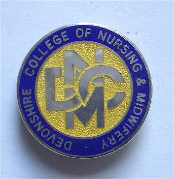 Devonshire College of Nursing & Midwifery 1990 silver badge