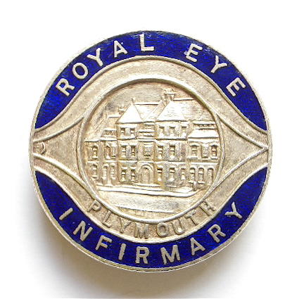 Royal Eye Infirmary Plymouth nurses hospital badge