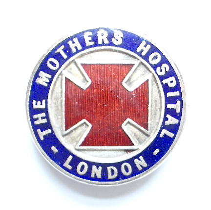 The Mothers Hospital London Salvation Army midwife nurses badge