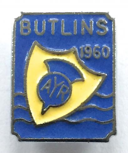Butlins 1960 Ayr Holiday Camp badge