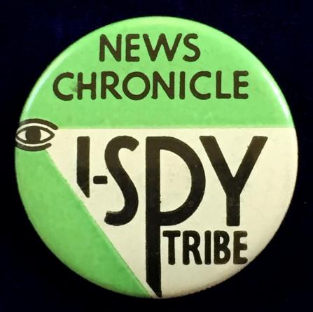 News Chronicle I-Spy Tribe childrens membership club badge