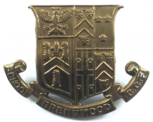 Brentwood School Essex Combined Cadet Force CCF cap badge