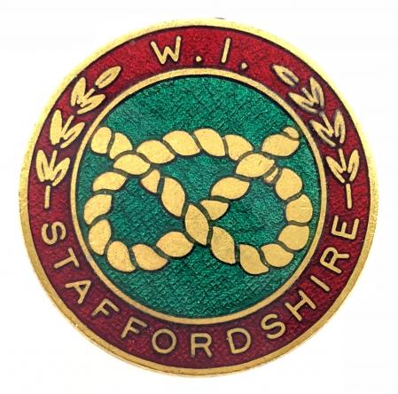 National Federation of the Women's Institutes Staffordshire WI badge