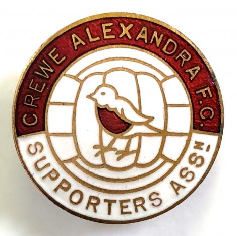 Crewe Alexandra football supporters club badge