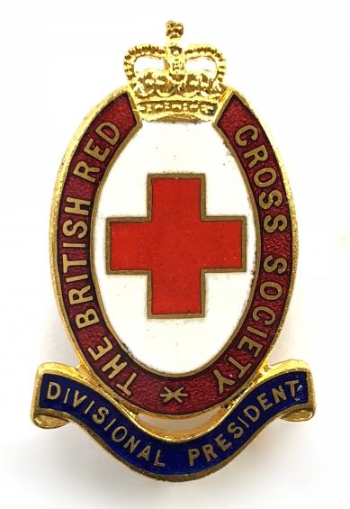 British Red Cross Society Divisional President badge