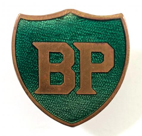 British Petroleum BP advertising badge by J.R.Gaunt