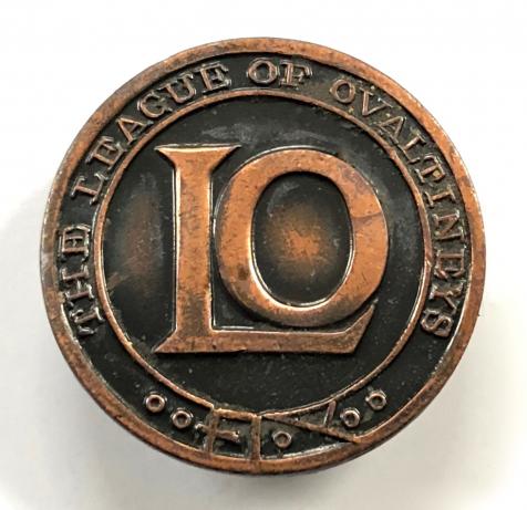 League of Ovaltineys children's club bronze membership badge