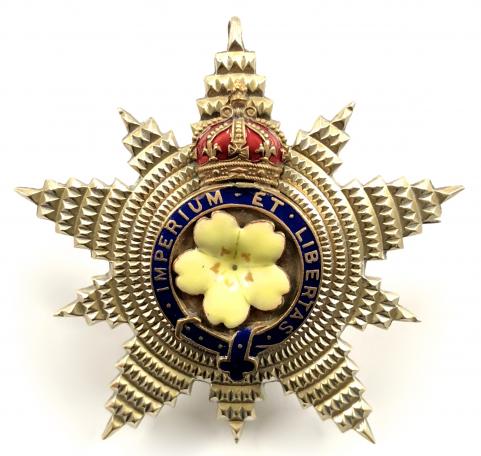 Honourable Order of the Grand Star Primrose League second grade political badge