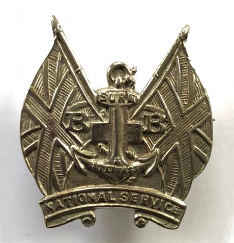 Boys Brigade National Service Badge circa 1941 to 1945