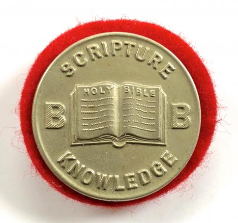 Boys Brigade scripture knowledge proficiency badge