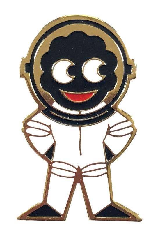 Robertsons 1980 Golly Astronaut advertising badge