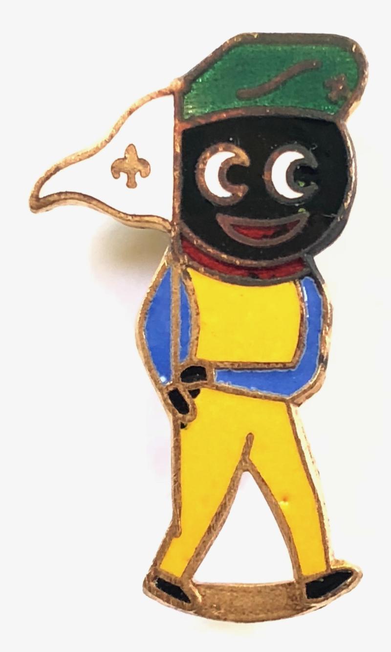 Robertsons 1970s Golly scout advertising badge