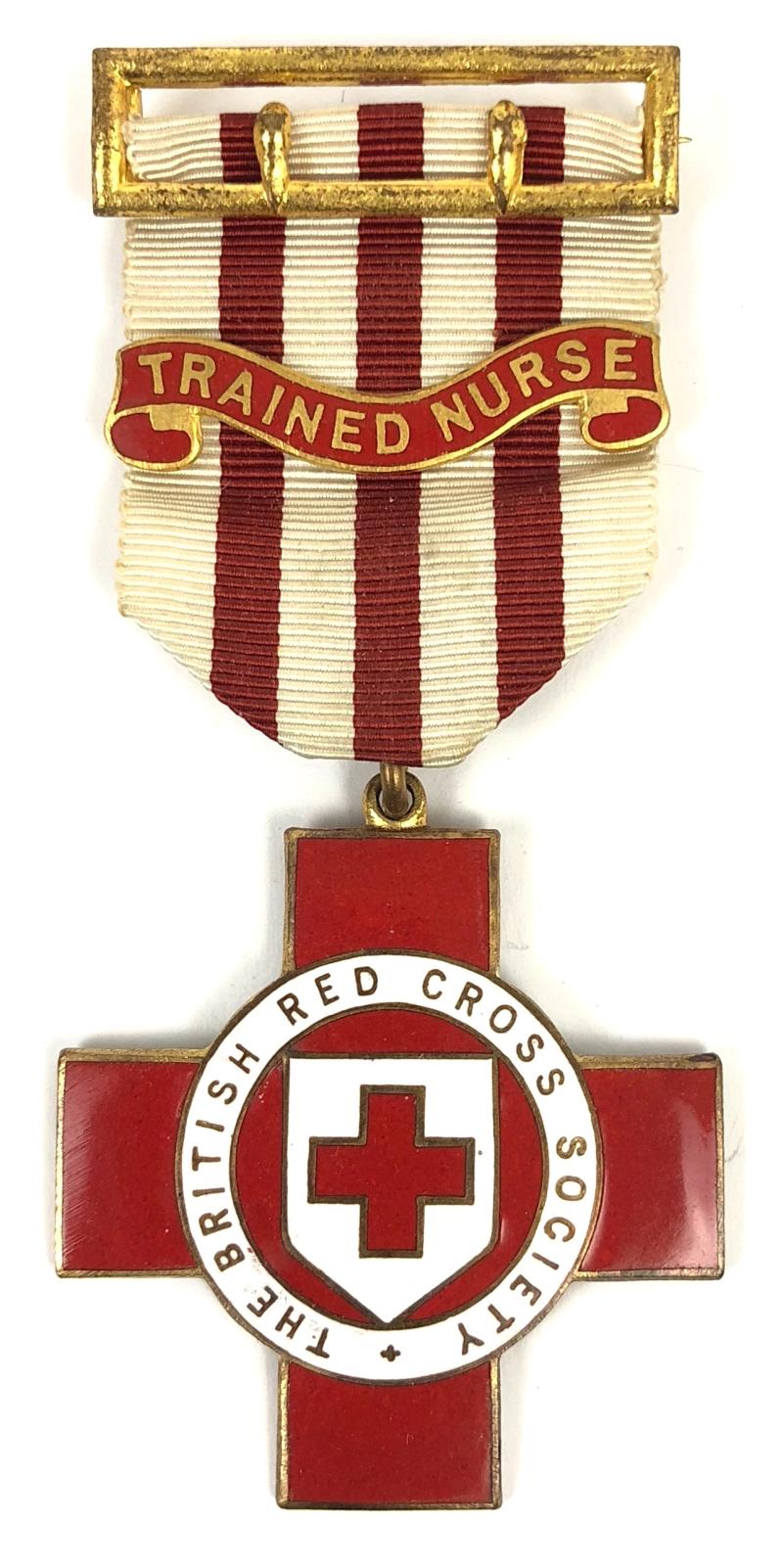 British Red Cross Society VAD Trained Nurse technical medal named