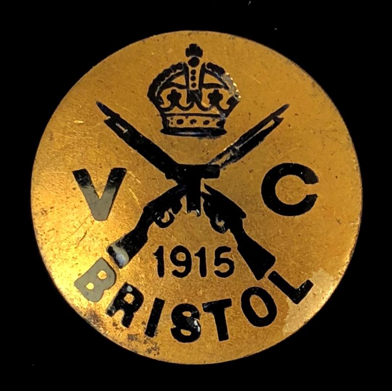 1915 Bristol Volunteer Training Corps VTC badge