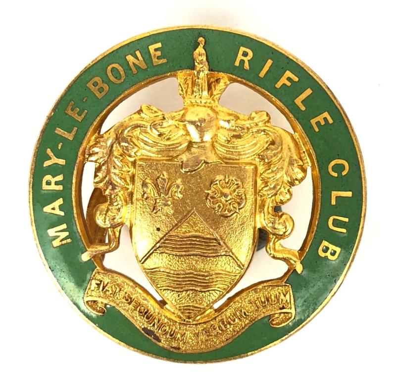 Marylebone Rifle Club lapel badge