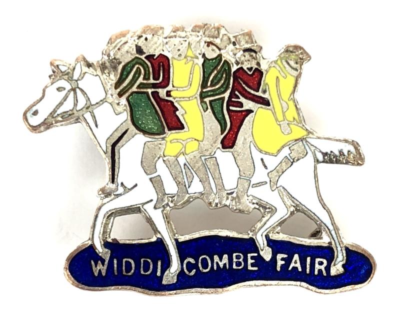 Widecombe Fair song sheet music promotional badge c1934
