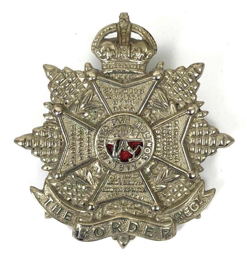 WW2 The Border Regiment Original Cap Badge