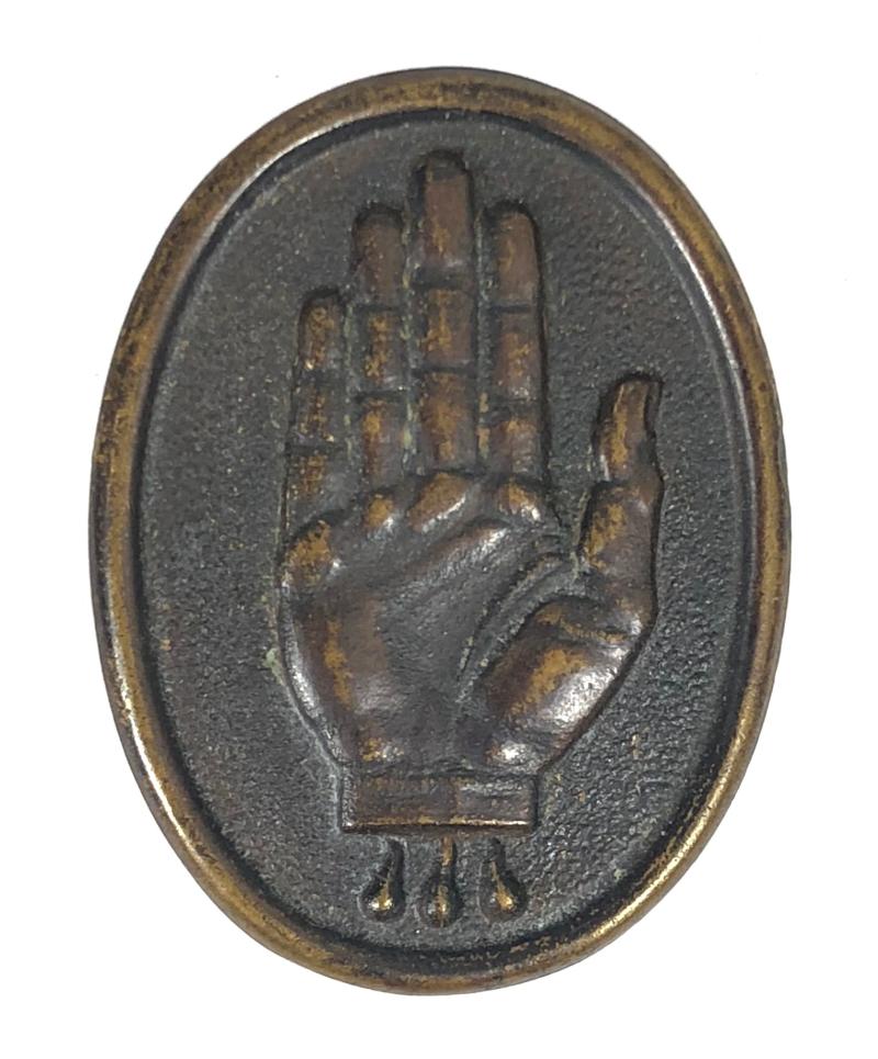 WW1 36th Division Ulster Volunteer Force UVF Irish cap badge