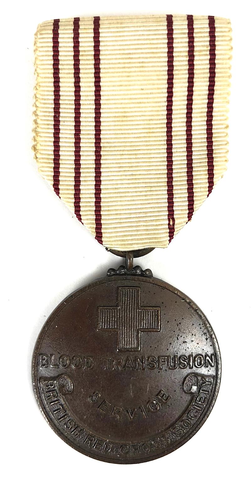 1939 British Red Cross Society blood transfusion service medal