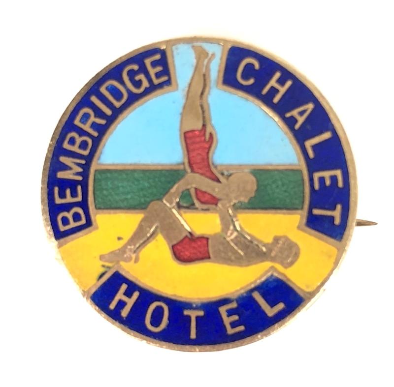 Bembridge Chalet Hotel Isle of Wight holiday camp badge